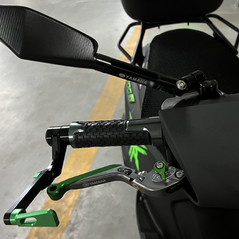 适用雅马哈 MT03/07/09 YZF-R1/R3/R6 改装刹车牛角 手把离合拉杆