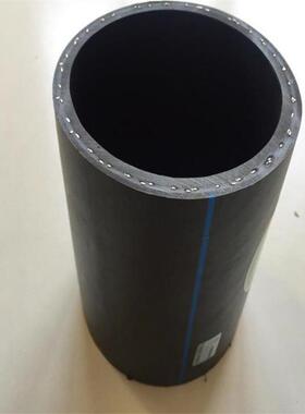 PE给水管聚乙烯110HDPE饮用水管160黑色盘管穿线用管高亮度