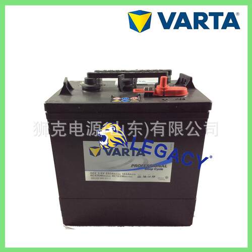 德国VARTA蓄电池瓦尔塔6V232AH(C20)183AH(C5)GC2_3动力电瓶