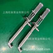 直销STO款 气动桶泵 气动浆料泵 FY0.8T管线式 带弯头气动柱塞泵