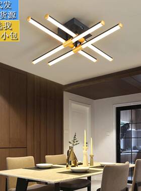 电镀铬色led卧室灯吸顶灯北欧简约现代led创意个性小客厅房间灯具