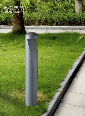 大恒草坪灯别墅小区户外防水精铸铝草地灯景观灯简约led庭院灯