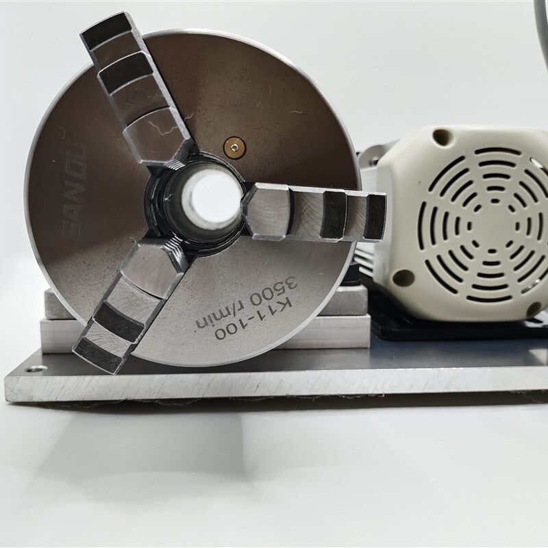 电机夹头台球修杆机夹头电动抛光机木工车床总成三爪夹头打磨机