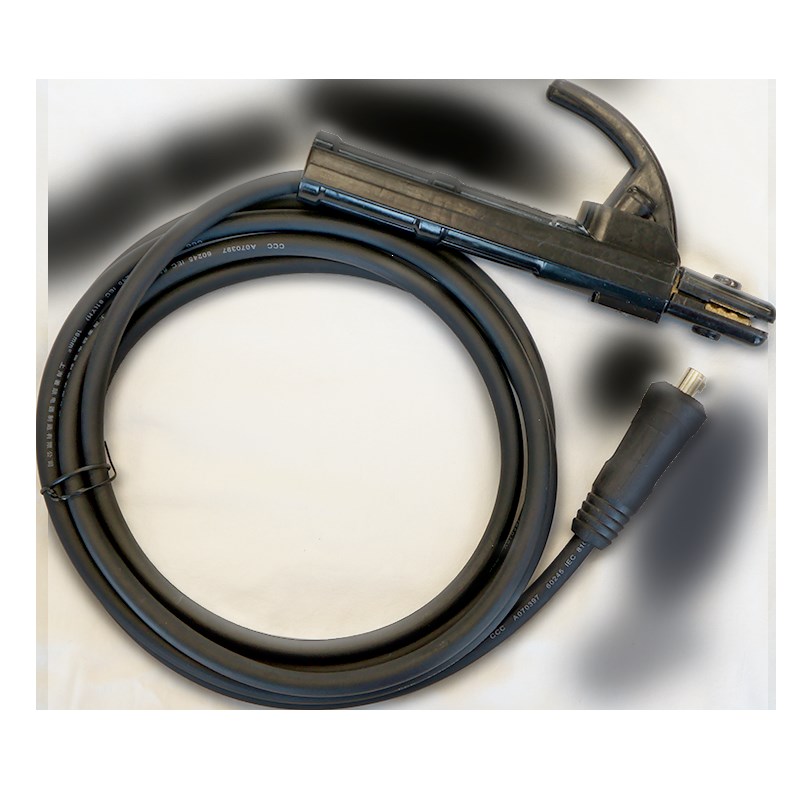 沪工电焊机配件焊把线国标16平方25平方电缆线接地钳龙头线套装