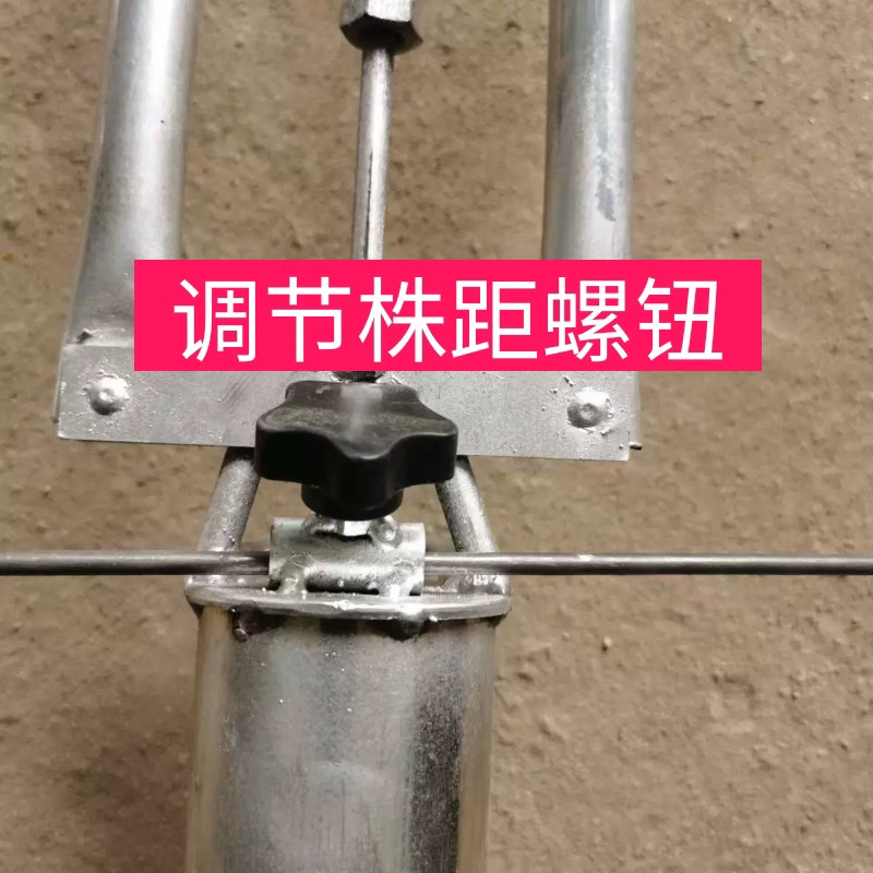 不锈钢破地膜打孔栽苗器穴盘育苗杯打洞取土破地膜脚蹬耕种机械