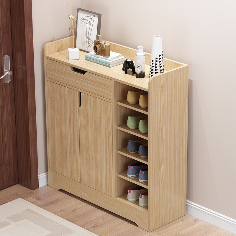 鞋柜家用门口简易鞋架子大容量收纳神器入户多层出租屋用储物柜子