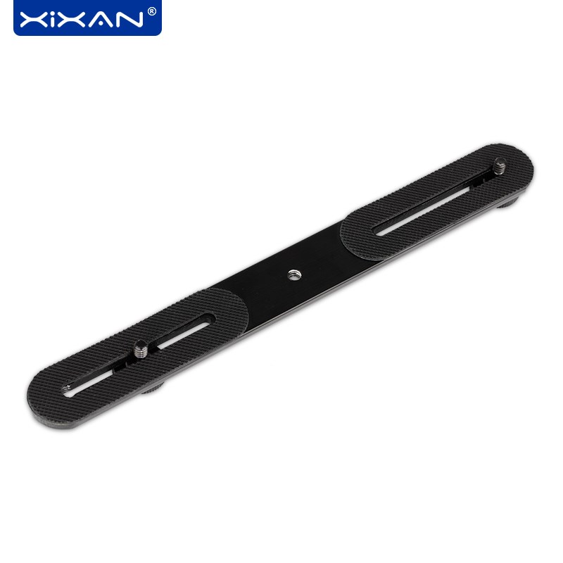 芯鲜TP18手机直播支架扩展接口横杆自拍杆三脚架1/4螺丝双机位多