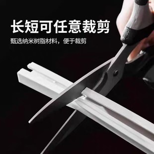 免打孔汽车窗帘可弯曲纳米轨道公交车货车滑轨吊车挖机滑道粘轨