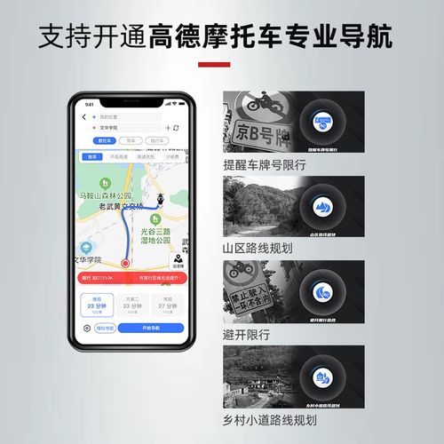 新款思骑AFR125智能仪表录像车机导航行车记录仪胎压盲区无损改装