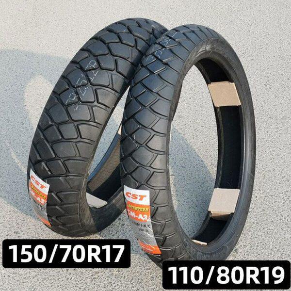 正新轮胎110/120/70/80R19全地形150/70R17半热熔凯越A3真空胎19