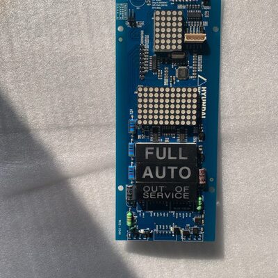 上海现代电梯外呼显示板HIP CMO STVF7外呼显示板 HIPD CAN