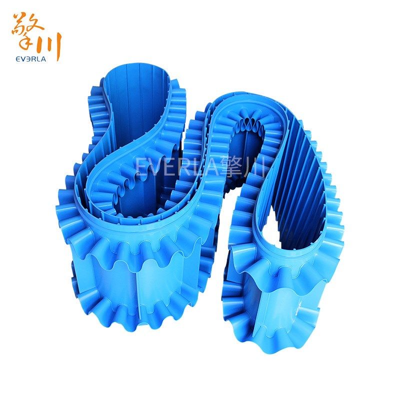 蓝色pu食品输送带加裙边挡板传送带耐脏耐油易清洁提升输送带厂家,标准件/零部件/工业耗材,输送带/传送带,淘宝优惠券,粉丝福利购,淘宝优惠卷