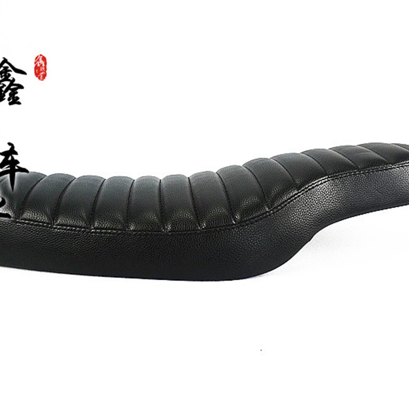 复古改装摩托车适用于SR400鑫源400 天俊 GN咖啡改装小头改装座垫