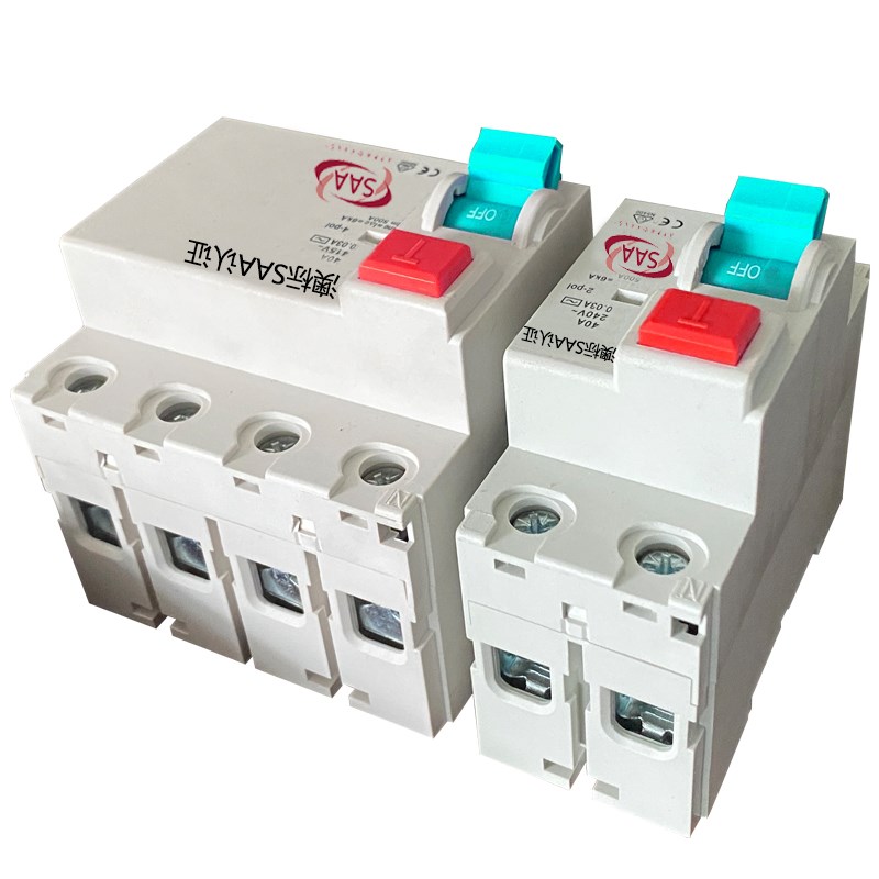 澳标SAA认证澳大利亚2新西兰空气开关斐济漏电保护阿根廷4P断路器