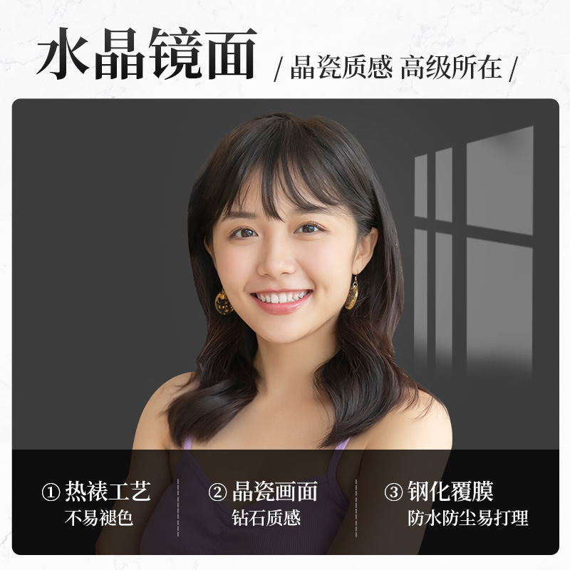 九宫格相框摆台照片打印加框水晶挂墙定制宝宝成长记录相册框儿童