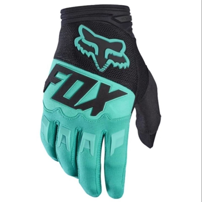 FOX手套全指山地自行车电动摩托机车越野透气耐磨户外骑行手套男