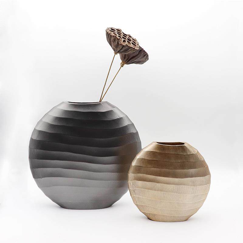 现代简约几何形金色树脂蛋形花瓶客厅玄关干花插仿金属饰品摆件,电子元器件市场,其它元器件,淘宝优惠券,粉丝福利购,淘宝优惠卷