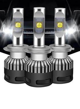 x9汽车led大灯xhp70车灯高亮聚光h4远近一体h7透镜e70改装灯泡