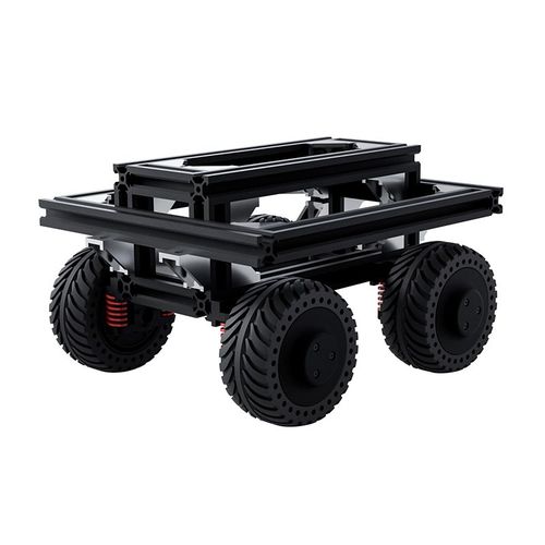 微雪 全金属紧凑型UGV悬挂高强度弹簧3KG/7.5KG负载适用轮毂电机