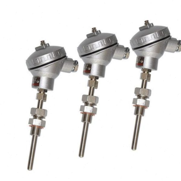 高温P100热电阻一体化数显温度变送器4-20mAK型热电偶温度传感器