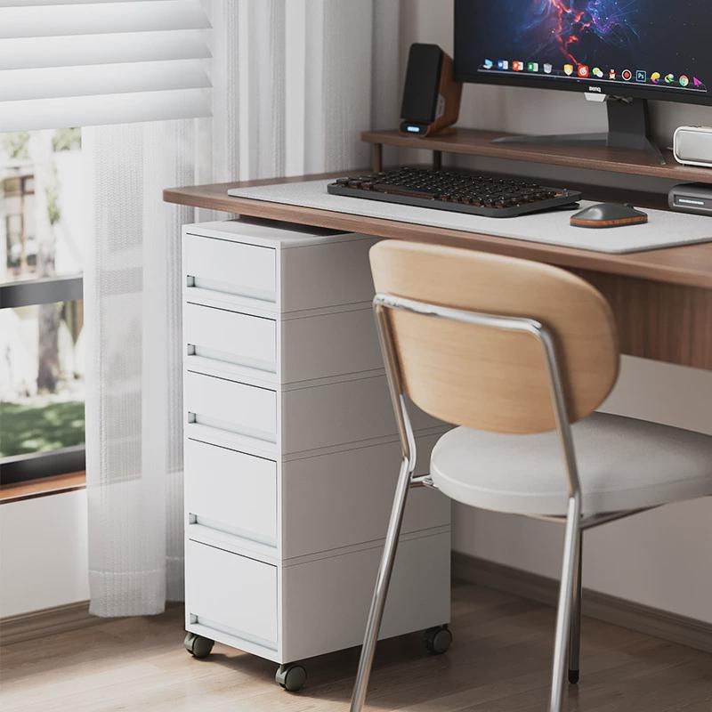 日式直角可叠加桌面杂物收u纳盒整理收纳抽屉式储物盒A4文件收纳