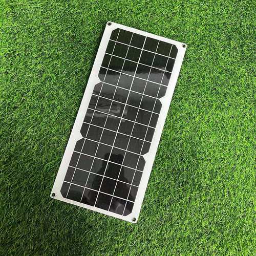 太阳能板套件单晶太阳能电池板户外应急移动充电typec接口