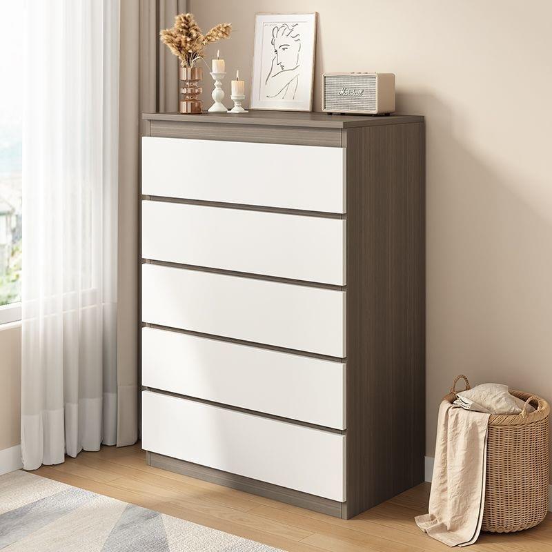 斗柜实木家用收纳柜简约杂物柜卧室床头储物柜客厅靠墙五斗抽屉柜