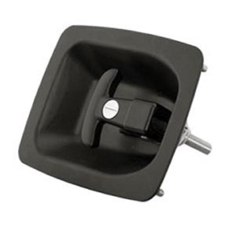 供应索斯科锌合金压缩式柜锁T形折叠手柄锁N2-2压缩式门锁