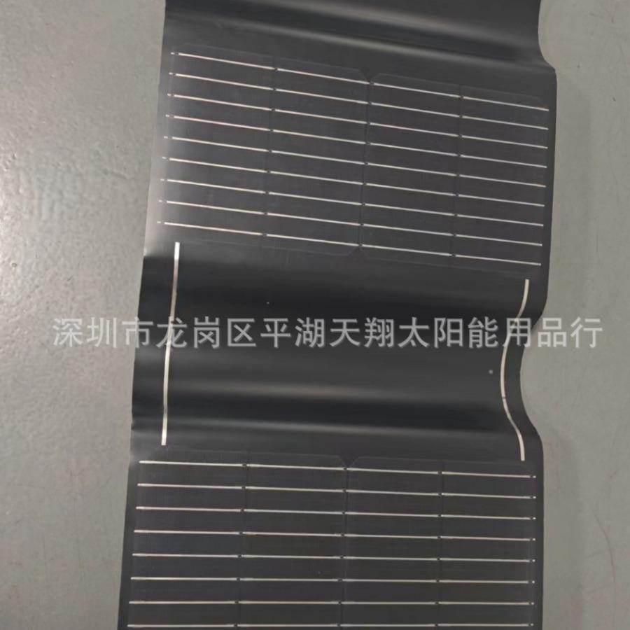 新型太阳能应用产品太阳能屋顶瓦片铝基太阳能发电瓦片4V25W轻质