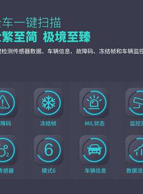 汽车故障诊断仪obd2代码阅读器V011发动机检测工具外贸爆款elm327