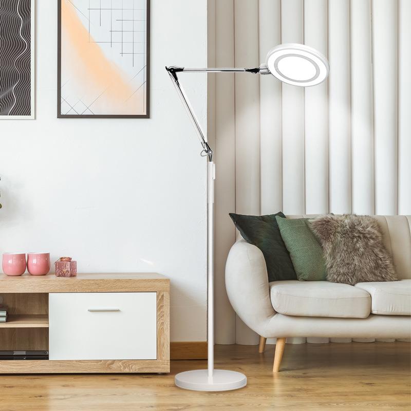 孩视宝护眼落地灯简约设计感卧室客厅沙发旁边LED阅读钢琴灯701AD