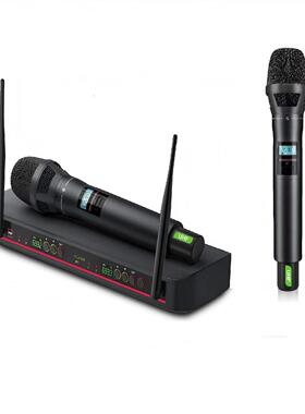 BLX288GLXD9户外家庭影院K歌唱歌U无线双麦克风话筒