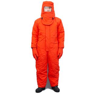 防低温液氮服橘红色防低温液氮服套装