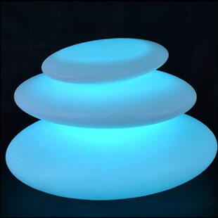 led户外发光仿真石头灯防水景观折叠石头创意庭院草坪造型落地灯