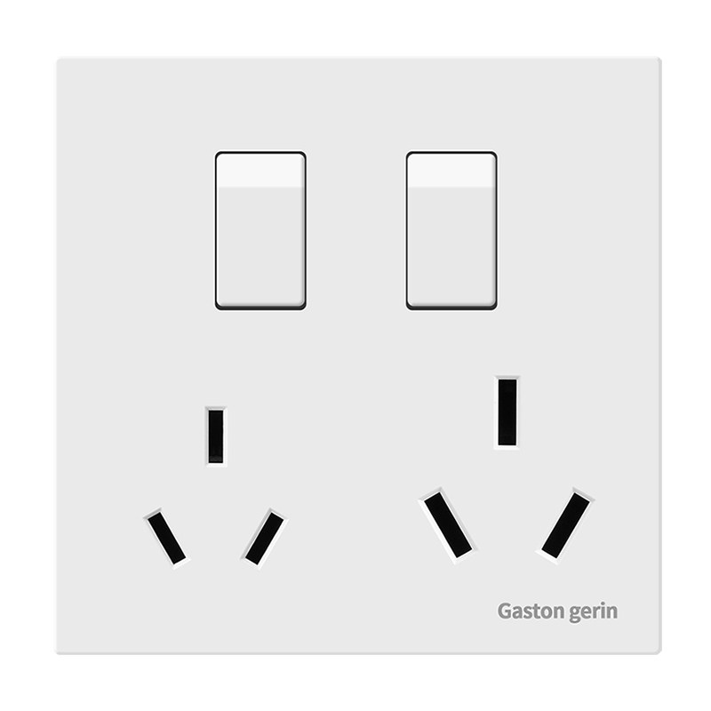 二开6六孔插座86暗装双三三孔家用空调a带独立开关分别单控制面板
