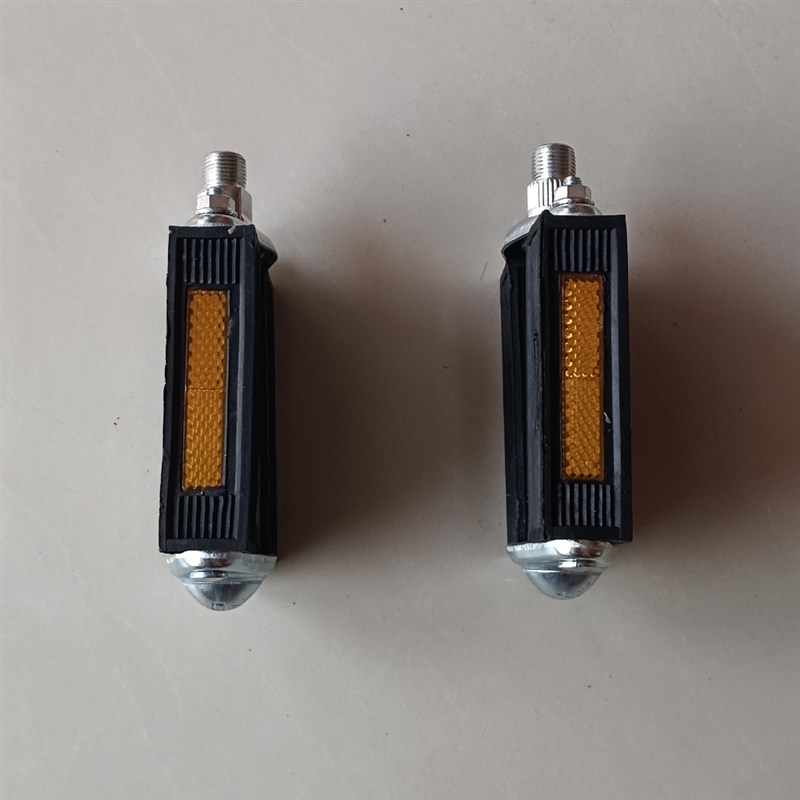 人力三轮车老式2628自行车脚蹬二八大杠加粗轴滚珠脚踏板配件