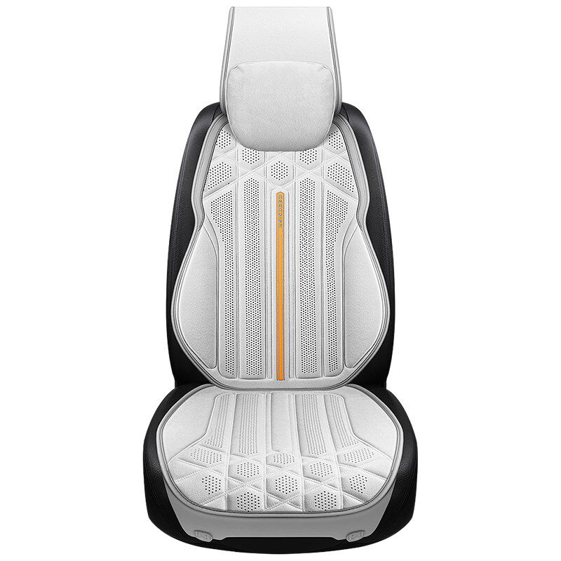 汽车坐垫四季通用简约座椅垫车内后排垫车载半包座套通风透气座垫