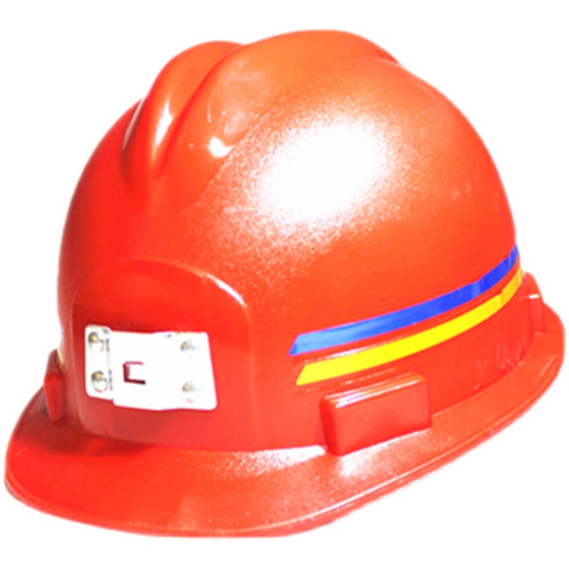 矿帽矿用井下煤矿安全帽工程工地建筑高强度自带卡槽可挂矿灯