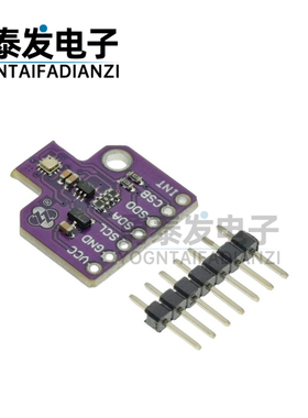 BMP388L 数字大气压力压强温度 24位高精度气压感测器模块I2C通讯