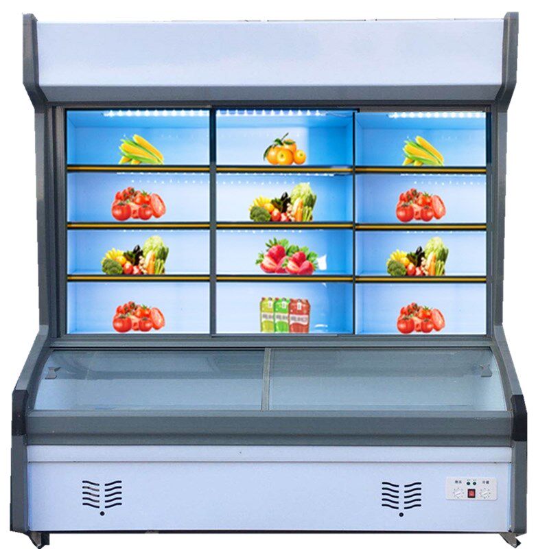 饭店点菜柜冷藏冷冻商用水果保鲜柜麻辣烫展示柜立式冰箱冷鲜柜