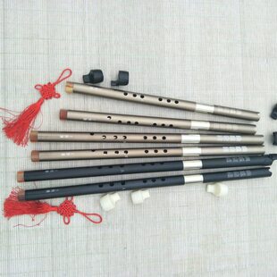 降B八孔迷你箫短C调、王师傅加吹嘴助吹、铝合金手正专业A洞箫