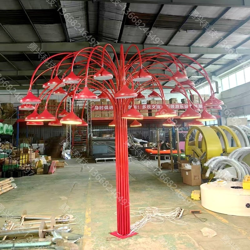 户外灯光树网红打卡装置园林景观灯光亮化K装饰灯商业美陈道具摆