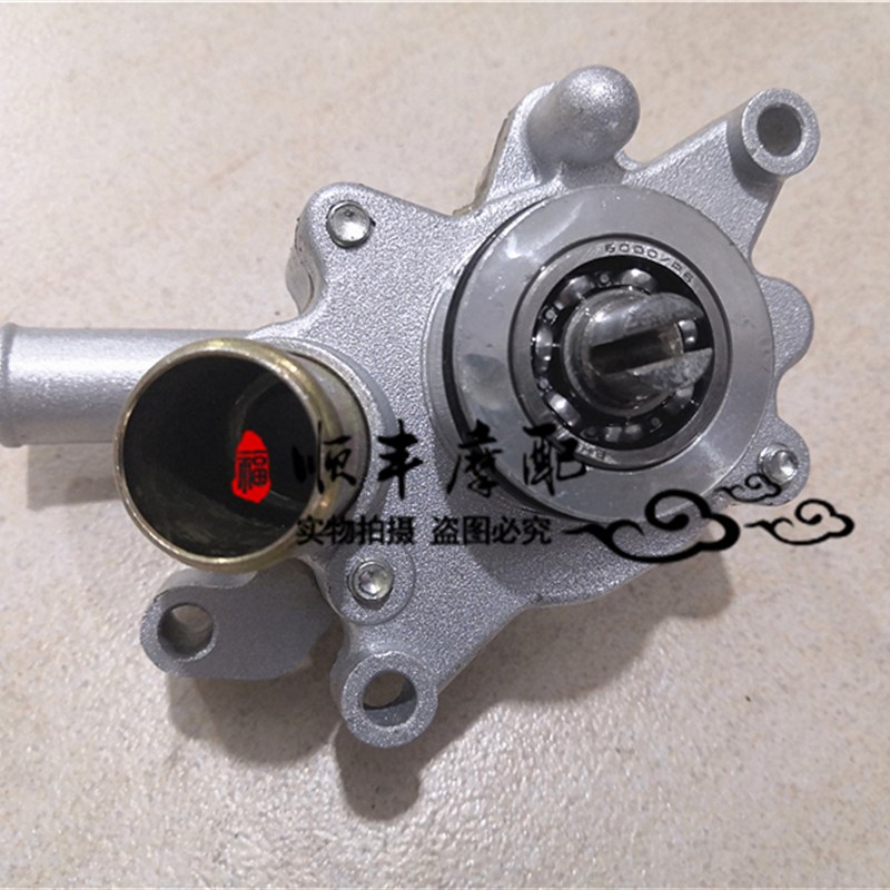 大绵羊踏板车银刃BJ25q0T-8水泵组件250CC水封水泵密封垫水泵总成