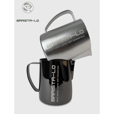 咖啡师- lq刘强拉花缸创造竞争拉花杯不锈钢牛奶缸竞争模型4.0