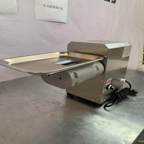 鲜肉切片机商用火锅店鲜牛羊肉切片机潮汕火锅吊龙毛肚腰片切肉机