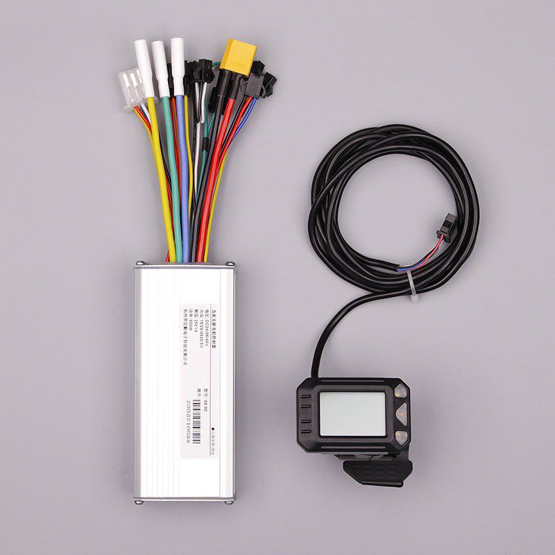 锂电动滑板车仪表LCD液晶屏加速器里程表24V36v48v250W500W助力