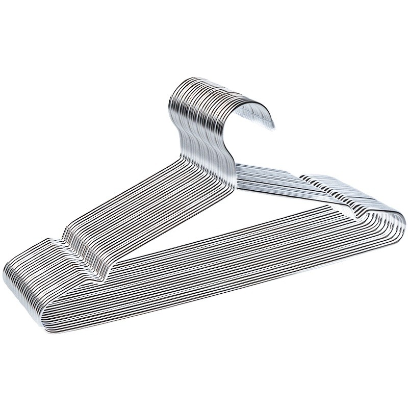 304不锈钢衣架家用晒衣服凉晾衣撑子铁特粗学生宿舍衣挂架子小型