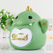 恐龙存钱罐只进不出储蓄罐大容量防摔储钱儿童男女孩零钱2023新款