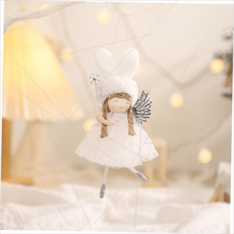 圣诞兔子耳朵圣A诞树挂饰圣诞装饰