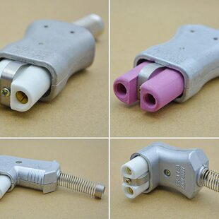 T727高温插头 电加热圈陶瓷插头35A 电炉工业铝合金插座大功率